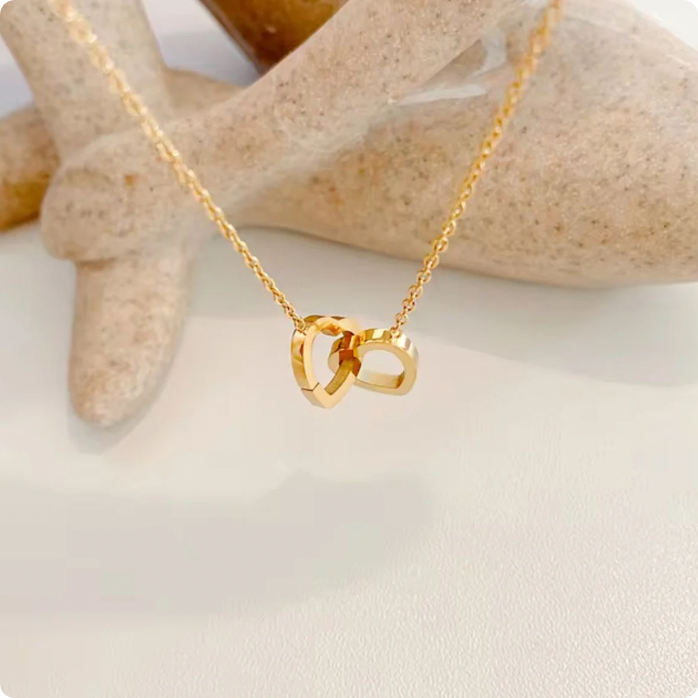 Ursinho Love Rose com Colar Personalizado