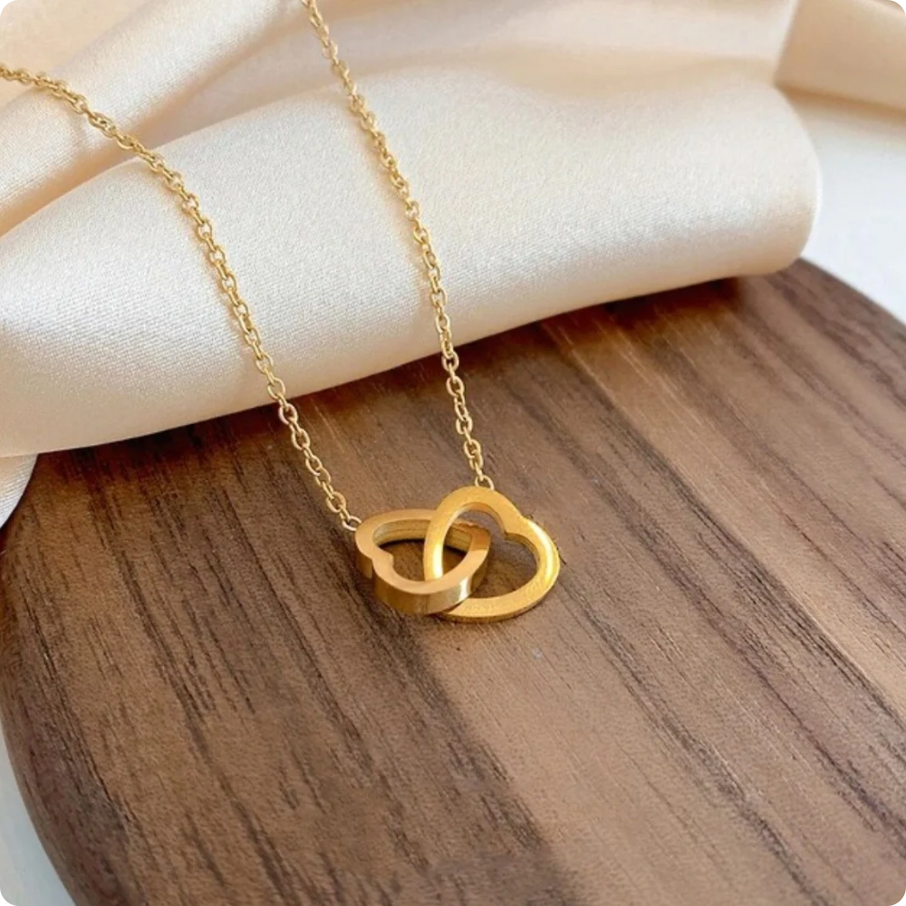 Ursinho Love Rose com Colar Personalizado