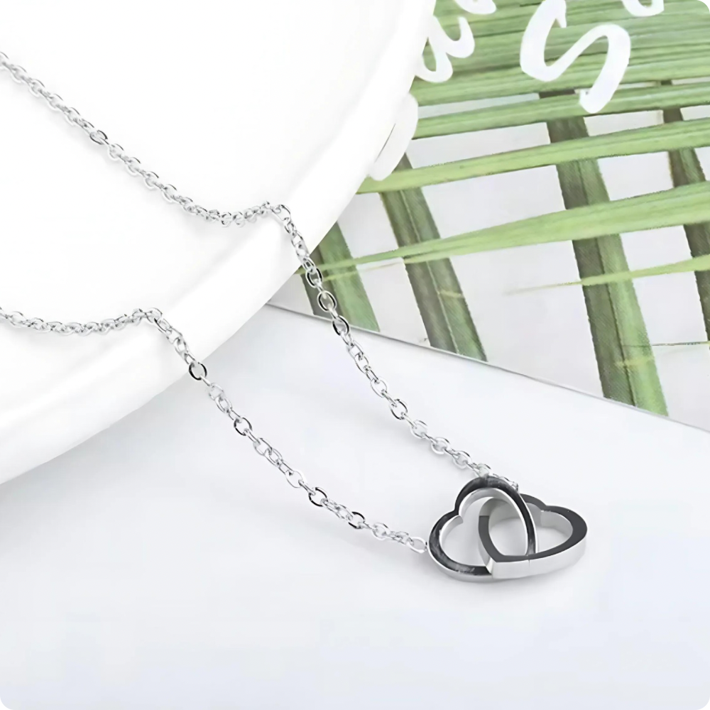 Ursinho Love Rose com Colar Personalizado