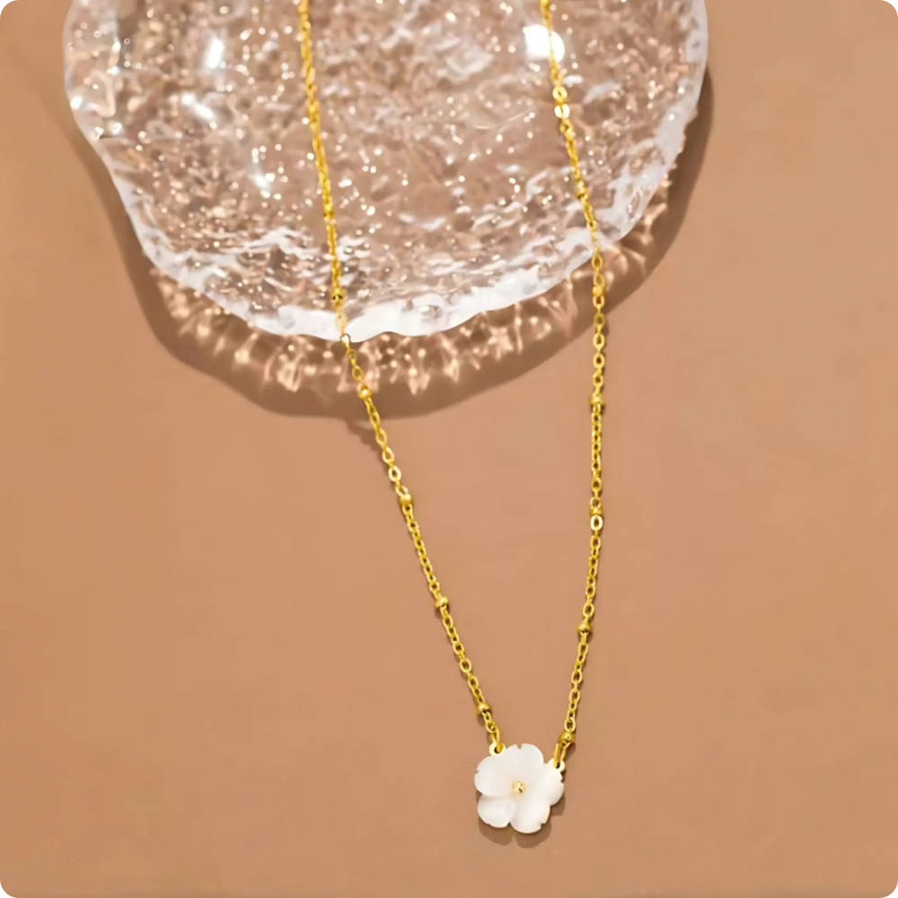 Colar com Pingente Flower