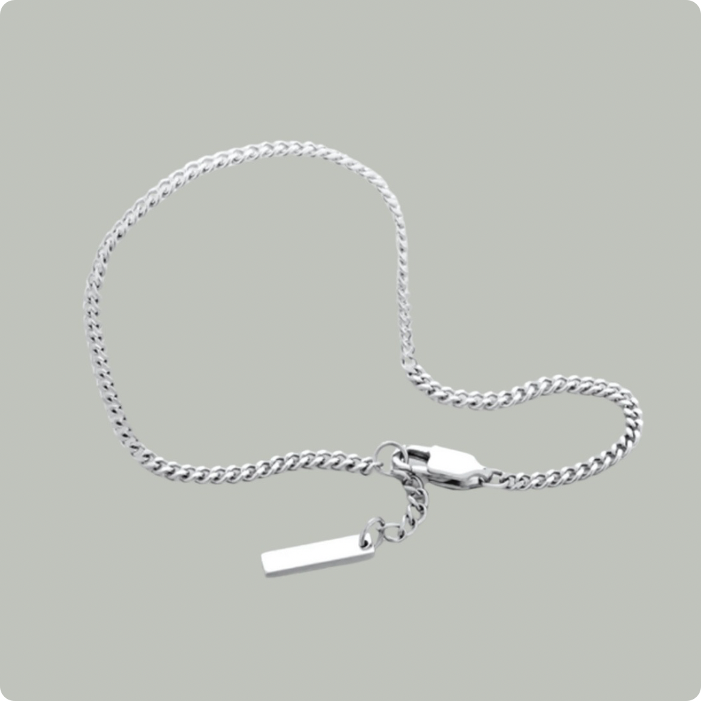 Pulseira Cubana Minimalista